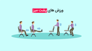 ۵ تمرین ساده برای کاهش دردهای ناشی از کار پشت میز